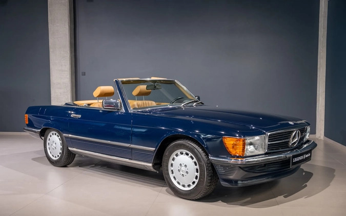 Mercedes-Benz SL cena 159900 przebieg: 201590, rok produkcji 1987 z Brzeszcze małe 742